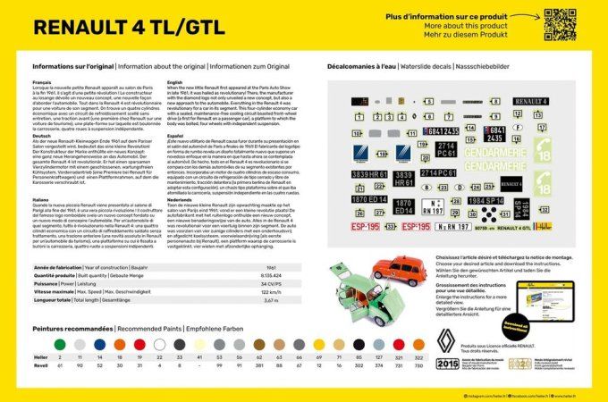 Renault 4TL/GTL in 1:24