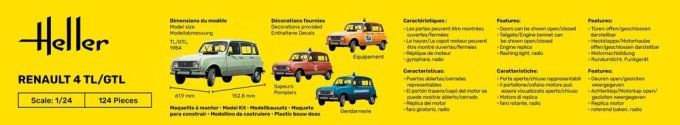 Renault 4TL/GTL in 1:24