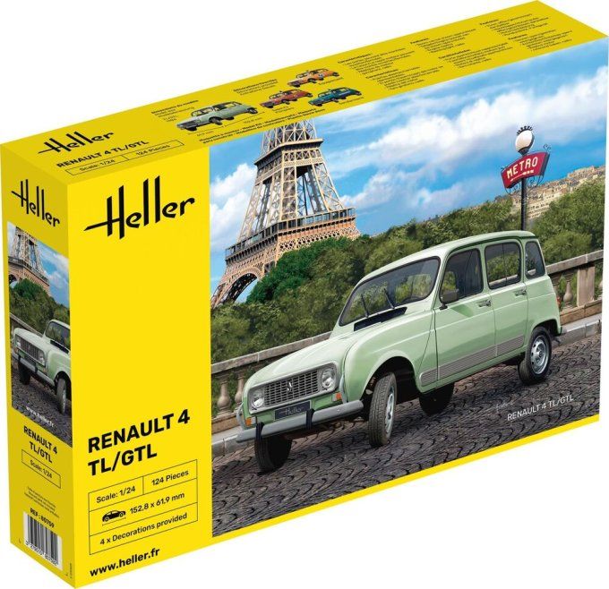 Renault 4TL/GTL in 1:24