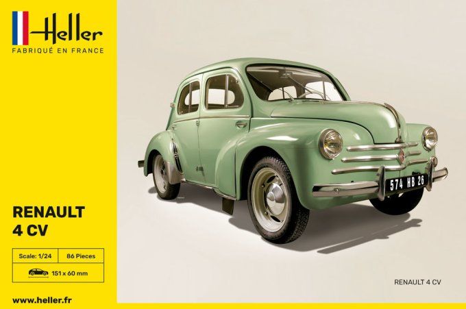 Renault 4 CV in 1/24