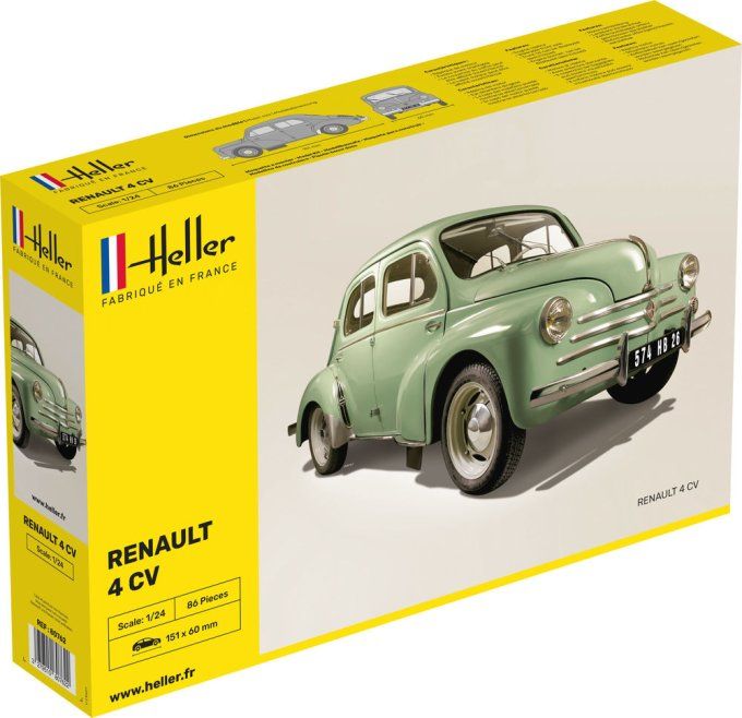 Renault 4 CV in 1/24