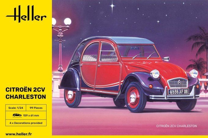 Citroen 2CV Charleston in 1/24