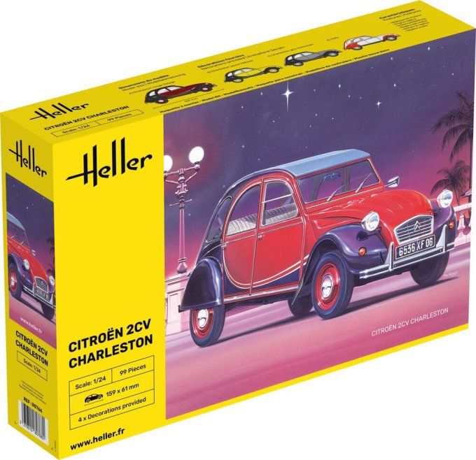 Citroen 2CV Charleston in 1/24