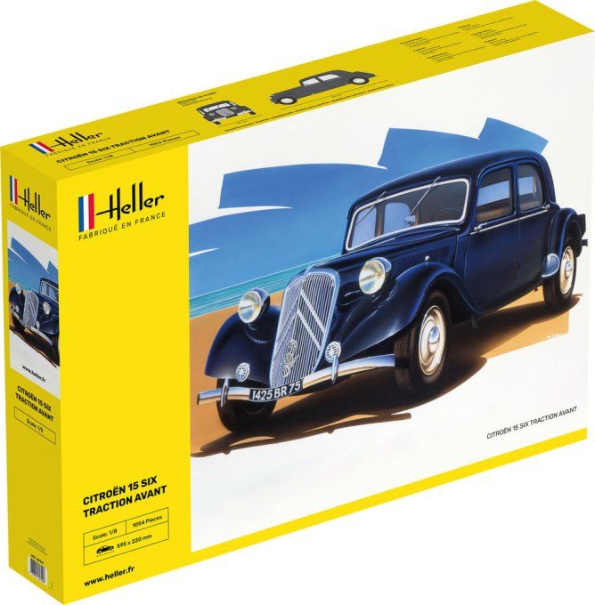 Citroen 15 SIX Traction Avant in 1/8