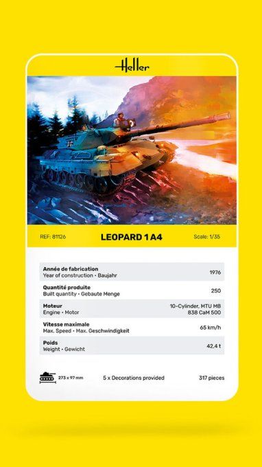 Léopard 1A4 1/35