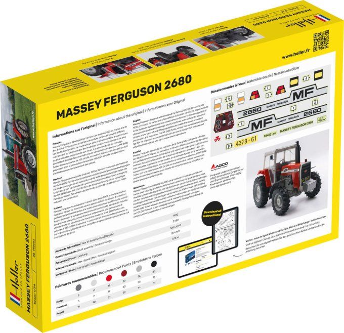 Massey Ferguson 2680 in 1/24