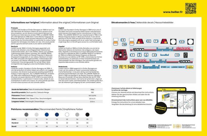 LANDINI 16000 DT in 1:24