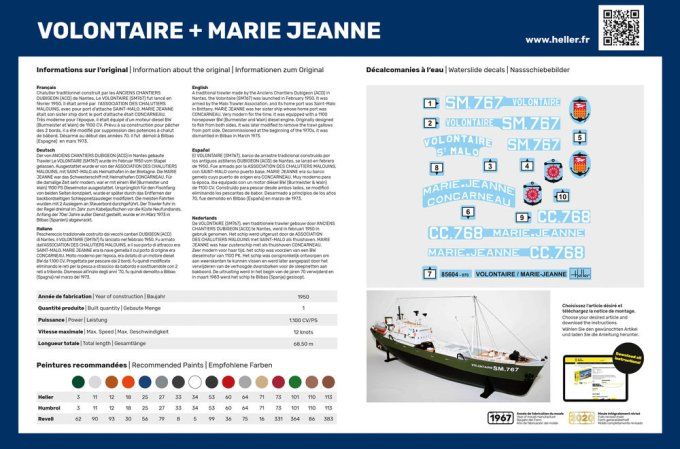 VOLONTAIRE MARIE + MARIE JEANNE Twinset in 1/200