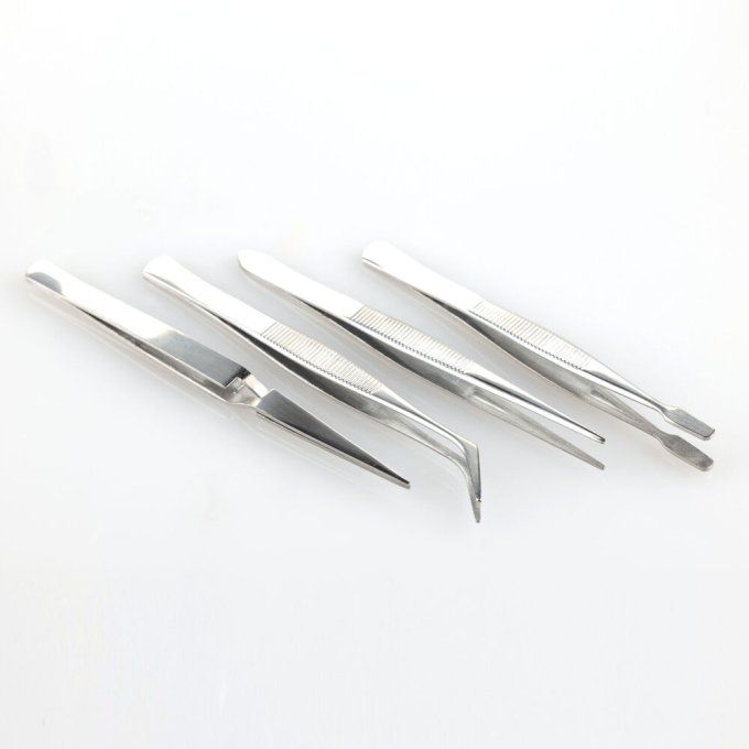 Tweezers Set (4 pieces)