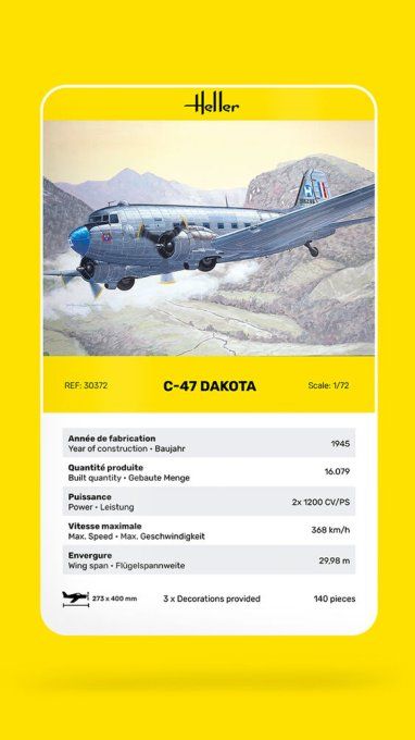 C-47 DAKOTA in 1/72