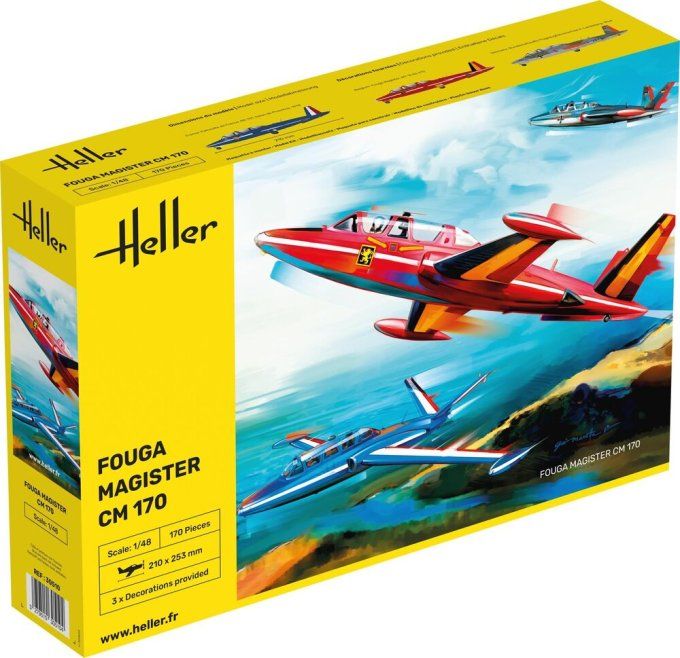 Fouga Magister CM 170 in 1/48