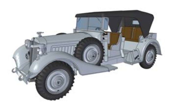 Horch V8 Type 830R in 1:35