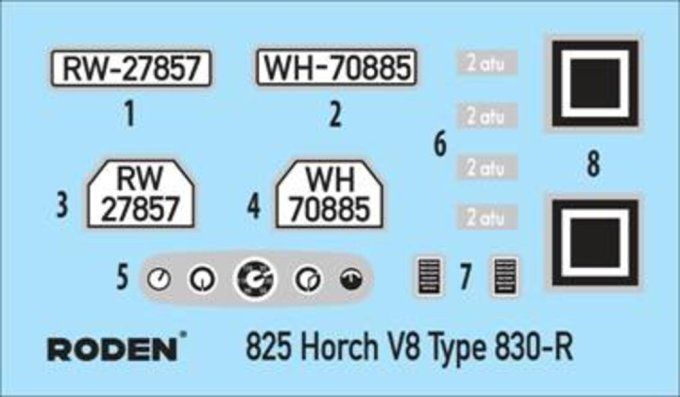 Horch V8 Type 830R in 1:35