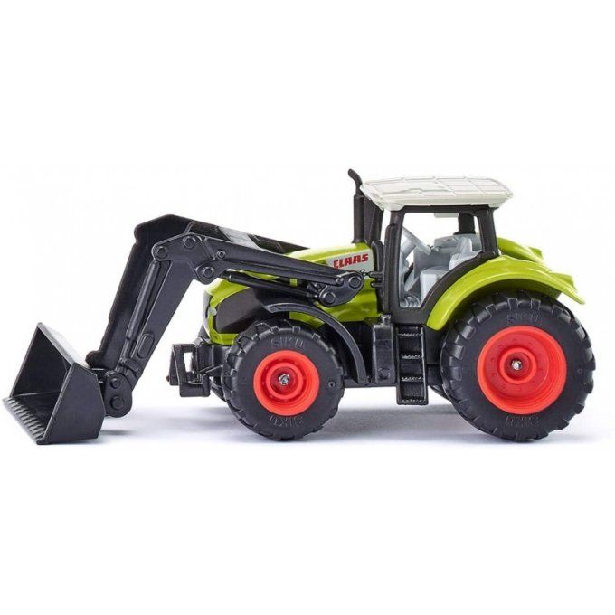 TRACTEUR CLAAS AXION CHARGEUR FRONTAL AU 1/64EME