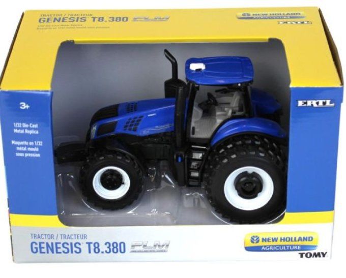 TRACTEUR NEW HOLLAND T8.380 ROUES JUMELEES AU 1/32EME