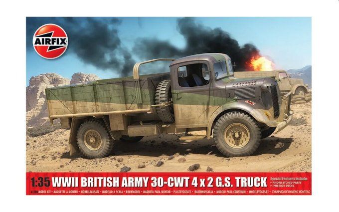 WWII British Army 30-cwt 4x2 GS Truck in 1:35