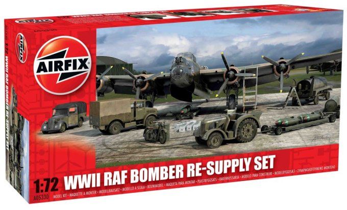 WWII Bomber Re-Supply Set in 1:72