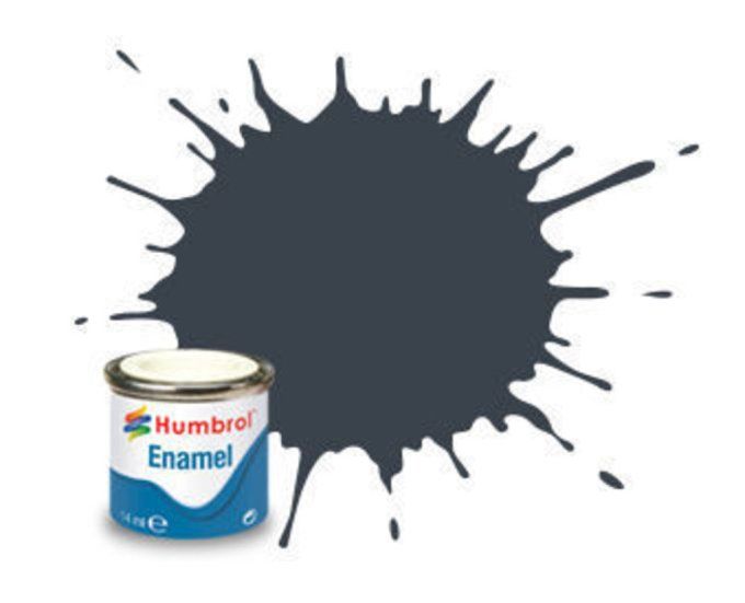 Peinture Humbrol 032 Dunkelgrau, Matt 14 ml