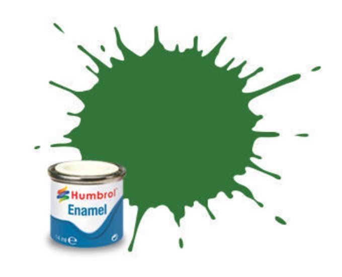 Peinture Humbrol 131 Satin Vert Moyen