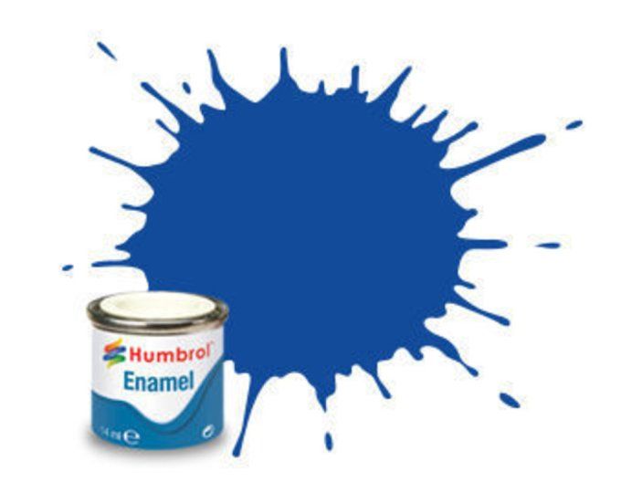 Peinture Humbrol 222 Bleu nuit métallisé