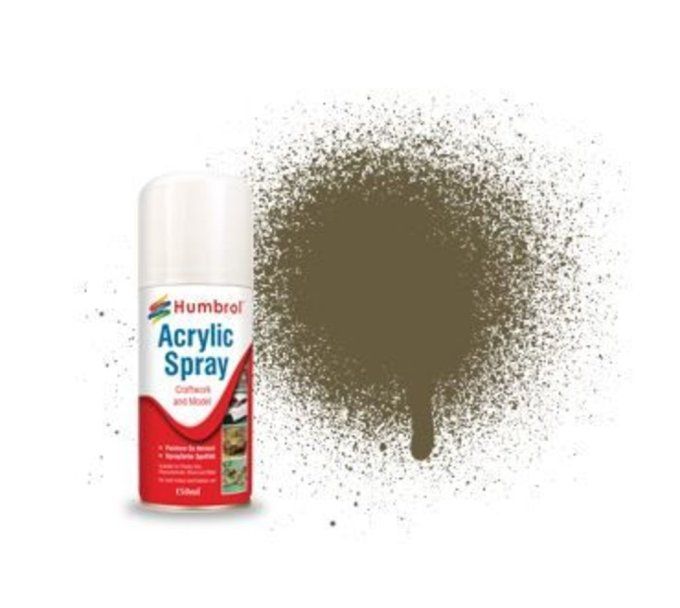 ACRYLIC HOBBY SPRAY 150ML No 86 Light Olive