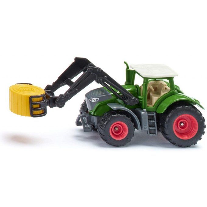 TRACTEUR FENDT PINCE A BALLES AU 1/64EME