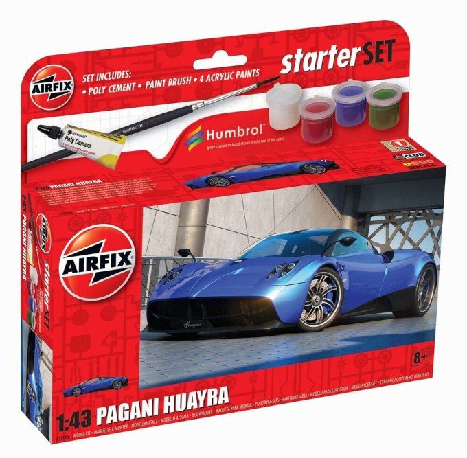 Small Starter Set NEW Pagani Huayra in 1:43