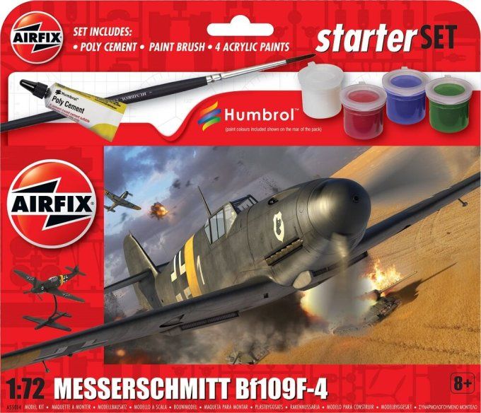 Starter Set - Messerschmitt Bf109F-4 in 1:72