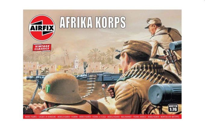 WWII Afrika Corps in 1:76