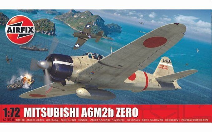 Mitsubishi A6M2b Zero in 1:72