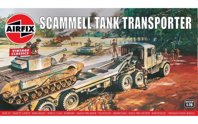 Scammell Tank Transporter in 1:76