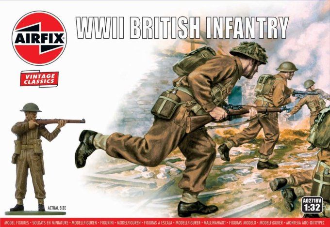 WWII British Infantry in 1:32