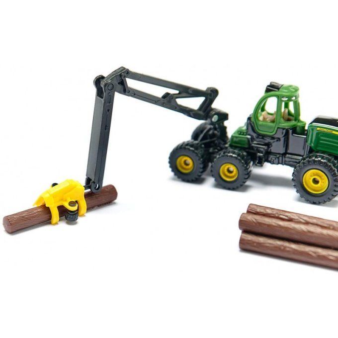 JOHN DEERE ABATTEUSE AU 1/64EME