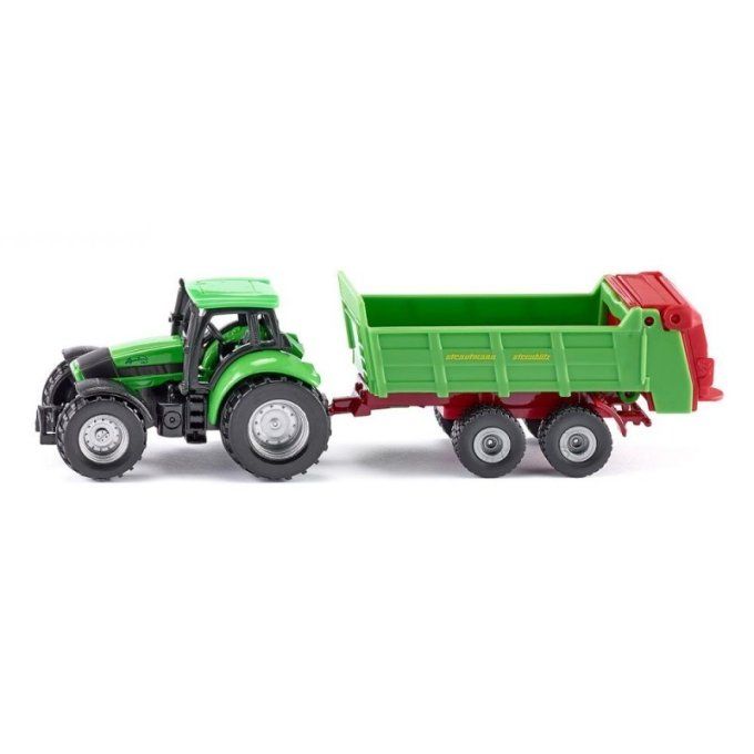 TRACTEUR + EPANDEUR AU 1/64EME