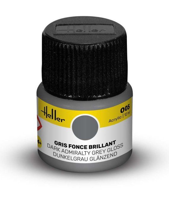 Peinture Acrylic 005 gris fonce brillant