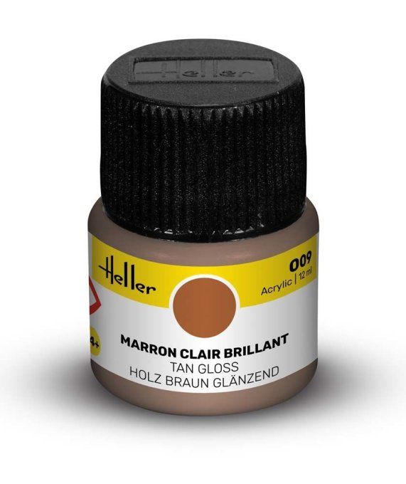 Peinture Acrylic 009 marron clair brillant