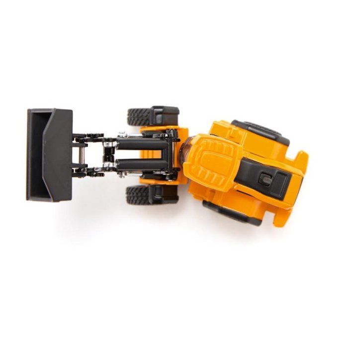 CAMION MAN SURBAISSE AVEC CHARGEUSE JCB AU 1/87EME