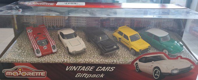 VINTAGE GIFTPACK 5 PIECES MAJORETTE