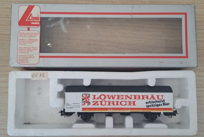 LIMA WAGON FRIGORIFIQUE LOWENBRAU ZURICH