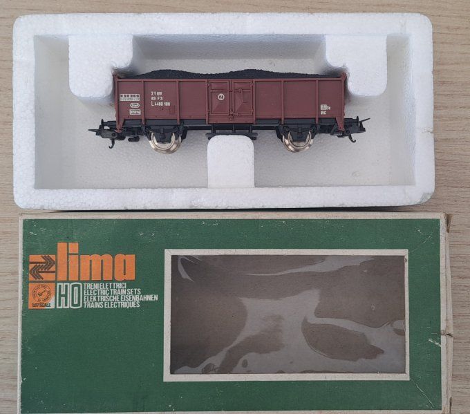 LIMA TOMBEREAU BORD HAUT + CHARGEMENT MINERAI