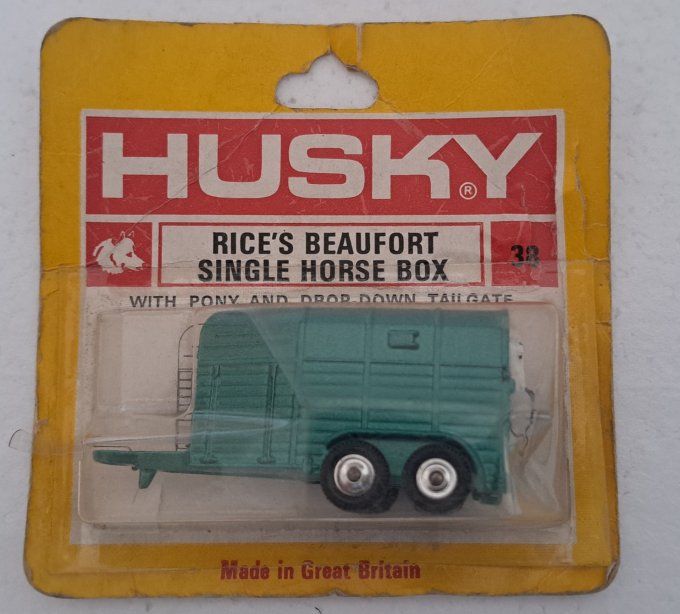 RICES'S BEAUFORT SINGLE HORSE BOX