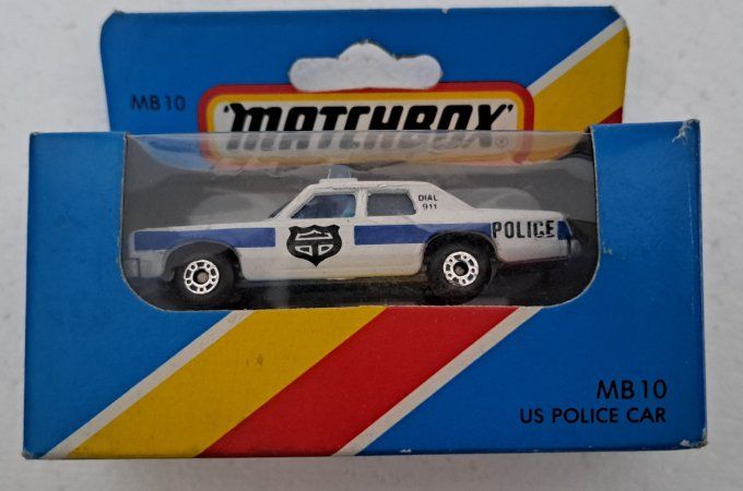 US POLICE CAR MB10