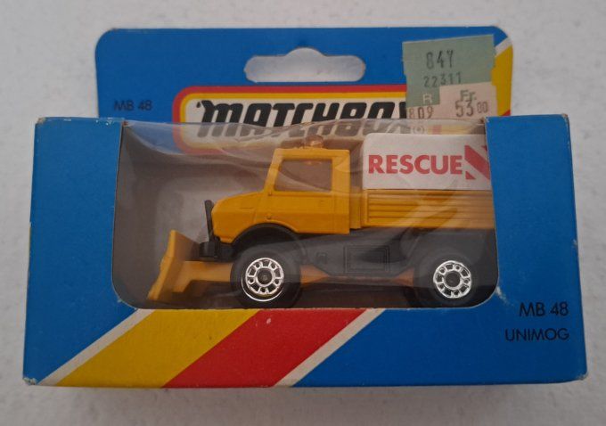 MERCEDES BENZ UNIMOG RESCUE MB48