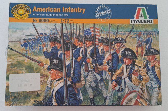 AMERICAN INFANTRY INDEPENDENCE WAR 1/72