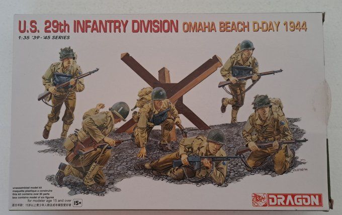 US 29th INFANTRY DIVIDION OMAHA BEACH D-DAY 1944 1/35