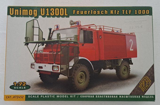 UNIMOG U1300L Feuerlosch Kfz TLF 1000 1/72