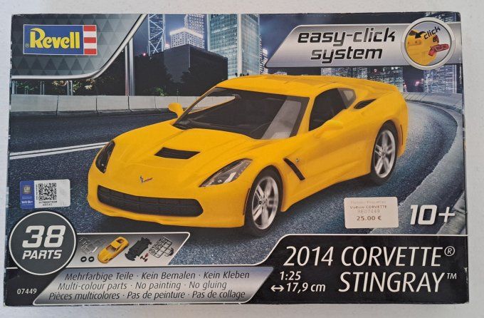 2014 CORVETTE STINGRAY 1/25