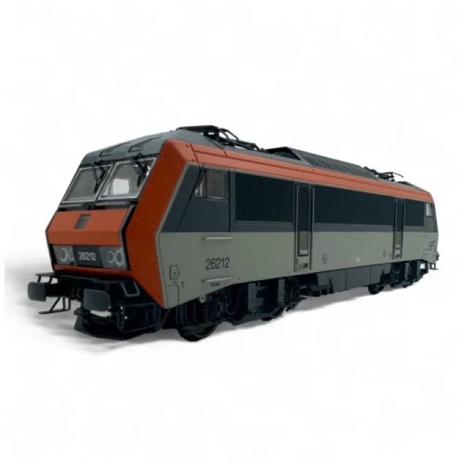 SNCF Loco elect BB26212 3feux de tete liv gris et orange DCC