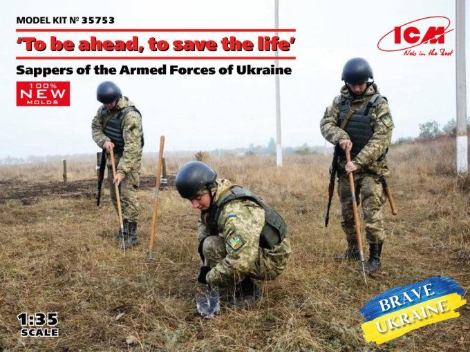 To be ahead, to save the life, Sappers of the Armed Forces of Ukraine in 1:35