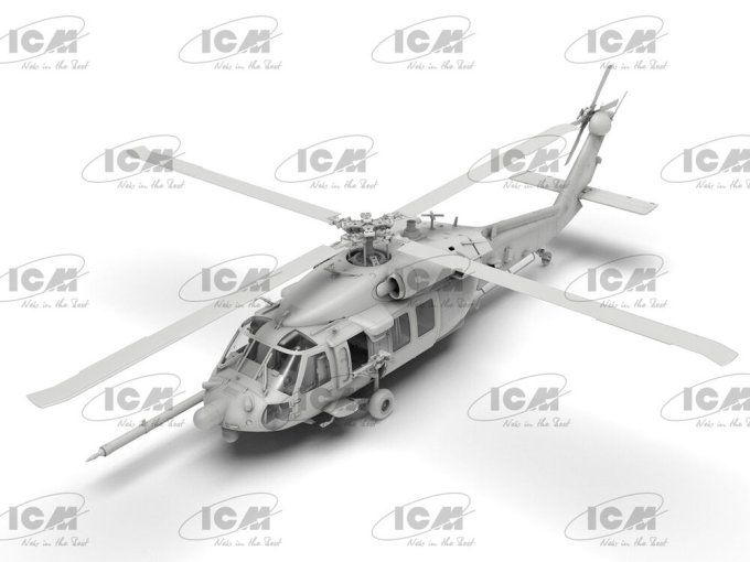 MH-60L Black Hawk, US Special Forces Helicopter (100% new molds) in 1:48